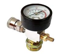 Adattatore for pressione serbatoio aria piccolo 1psc con manometro Accessori for compressore d'aria portatile for chiodatura/verniciatura/gonfiaggio pneumatici all'aperto | 1psc Small Air Tank Pressures Adapter with Gauge Portable Air Compressor Accessories for Outdoor Nai