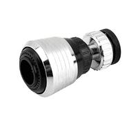 Adattatore for rubinetto da cucina universale a 2 modalità Aeratore Soffione doccia Pressione Risparmio idrico domestico Gorgogliatore Filtro antispruzzo Rubinetto Ugello Connecto Facile Da Installare