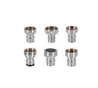 Adattatore for rubinetto della lavatrice con filettatura da 1/2" a 3/4" e raccordo for ingresso acqua, connettore for autolavaggio, vaschetta for verdure(ET models)