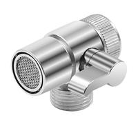 Adattatore for rubinetto, deviatore for lavello da cucina, connettore for rubinetto dell'acqua, valvola a tre vie, giunto di conversione(Plastic)