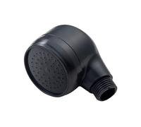 Adattatore for rubinetto sospeso in ABS con soffione doccia pressurizzato First Gear, deviatore 'acqua, soffione doccia for parrucchiere(Black)