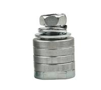 Adattatore for smerigliatrice angolare M10/M14 for scanalatrice, scanalatrice for scanalatura variabile con Dado flangiato a Testa di conversione(M14)