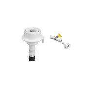 Adattatore for tubo di ingresso della lavatrice con testa in acciaio e attacco a clip - Raccordi filettati da 4/6 pollici for pistole for autolavaggio e raccordi for rubinetti(Pipe clip)