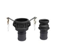 Adattatore For Tubo Flessibile Con Filettatura/innesto Rapido In Plastica DN15-DN50(C E,2")