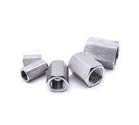 Adattatore for tubo flessibile,connettore for rubinetto,NPT Femmina Connettore di accoppiamento esagonale Raccordo for tubo 304 Acciaio inossidabile Acqua Gas Propano Alta pressione(Bspp Female,3/8")
