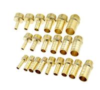 Adattatore for tubo flessibile, connettore for rubinetto, portagomma da 19 mm 20 mm 25 mm 32 mm x 1/8" 1/4" 3/8" 1/2" 3/4 "1" connettore maschio for raccordo for tubi in ottone BSP-25 mm, 1"