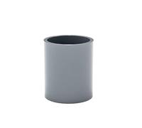 Adattatore for tubo flessibile,connettore for rubinetto,raccordi for tubi in PVC grigio vie Connettori a T uguali a gomito dritto fai-da-te Adattatore for tubo di giunzione(Straight,I.D 25mm)