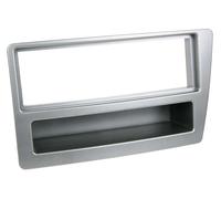 Adattatore frontale 1-DIN con vuoto tascabile compatibile con Honda Civic 01/...