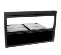 ACV Adattatore frontalino 1-DIN per Mazda MX-5/323/626 con tasca vuota Nero