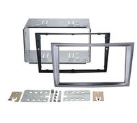 Adattatore frontale 2 DIN per Opel Antara/Astra/Zafira carbone metallico