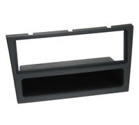 Adattatore frontale soft touch 1-DIN con vuoto tascabile compatibile con Opel...