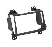 Adattatore frontale soft touch 2-DIN compatibile con Hyundai H1 2008 > nero