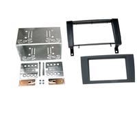 Adattatore frontale soft touch 2-DIN compatibile con Mercedes SLK (R171) 2004 >