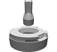 Adattatore Frullatore per Kenwood Chef Robot Nuovo Vecchio Modello 3D