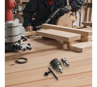 Adattatore gambo trapano materiale acciaio design tre ganasce set 3 pezzi per ga