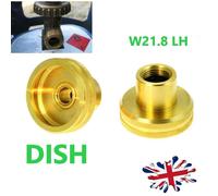 Adattatore Gas LPG GPL Per Bottiglia Continental Shell W21.8 LH