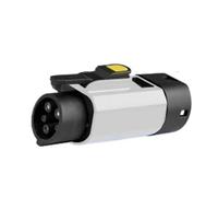 Adattatore GBT a Tipo 1 32A 7,2kW GB/T femmina con convertitore Tipo 1 femmina J1772 for auto(GBT to Type1 black)