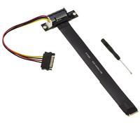 Adattatore Gen 4.0 M2 M Key Vers PCIe X4, 20Cm - 180°