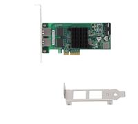 Adattatore Gigabit Ethernet con controller Intel82576, doppia porta RJ45, scheda di rete per server Windows e Linux, impermeabile e antipolvere.