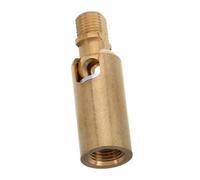 Adattatore Girevole in Rame 180° per Applique, Argento, 1 Pz | Angolo Regolabile, Ricambio per Montaggio e Sostituzione di Lampade, Design Elegante per Diversi Stili Decorativi