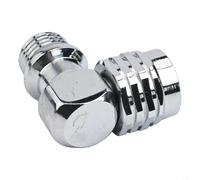 Adattatore girevole per immersioni subacquee per regolatori di 2° stadio, filettatura 9/16 18UNF, adatto per ambienti marini e immersioni tecniche (90 gradi)