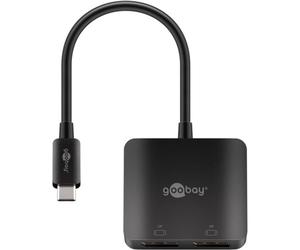 Adattatore grafico Goobay 60171 USB-C 2x DisplayPort HDR 8K