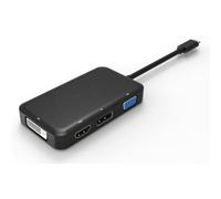 Microconnect USB3.1CCOM10 cavo di interfaccia e adattatore USB C DVI-D, VGA, HDMI, DisplayPort Nero