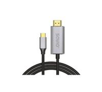 Adattatore grafico USB Savio CL-170 USB-C HDMI 4K HDR Alluminio 2m