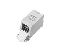 Adattatore Guida DIN Cat6 RJ45 Femmina UTP - Techly Professional IWP-MD KEY-RAIL1U6