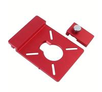 Adattatore guida router in alluminio per lavorazione legno con design facile da