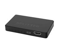 Adattatore HD A Porte Multiple - Hub USB 3.0, Separatore USB | Splitter Adattatore Multport Hub 1 Ingresso 4 Uscite | Splitter Video 4K 30Hz per Televisione, Monitor, PC, Plug & Play, Co