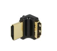 Adattatore HDMI-A/HDMI-A F/M 90° Nero DeLOCK