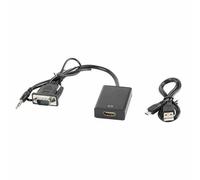 Adattatore HDMI con VGA Lanberg AD-0021-BK