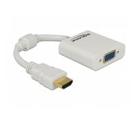 Adattatore HDMI Delock 65346 HDMI-A 19 Pin Maschio VGA Femmina Bianco