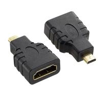 Connettore video Techly IADAP HDMI MD Hdmi a Micro Hdmi Tipo D F M Bla