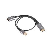 Lanberg Adattatore Hdmi 4k Displayport 20 Cm