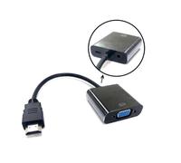 Adattatore HDMI Maschio a VGA Femmina - Supporta risoluzione fino1920*1080P@60Hz - 15cm - Con Audio NEW