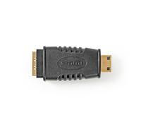 Adattatore HDMI Nedis CVGB34906BK Femmina a Mini HDMI Maschio Oro Nero