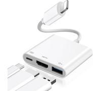 Adattatore HDMI OTG per 1Phoe, Adattatore HDMI AV Digitale 1080P Con Presa USB E