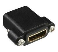 Adattatore HDMI per installazione con filettatura - Presa-presa A - contatti dorati