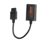 Adattatore HDMI per Nintendo 64, per SNES e per GameCube, cavo convertitore HD 1080P, conversione audio digitale per PAL/NTSC, plug play senza alimentatore, nero
