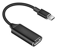 Adattatore HDMI Premium, adattatore da USB-C a HDMI Risoluzione 4K HD, cavo da USB C a HDMI Cellulare e computer, guardare su schermo HDTV o proiettore