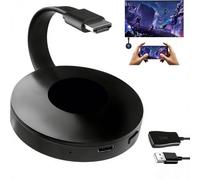 Adattatore HDMI senza Fili 1080P WiFi 4K, Compatibile con i dispositivi Android, iOS, MacOS e Windows, Chrome cast, Compatibile Airplay, WiFi 2.4GHz, dongle HDMI senza Fili HD Adattatore TV