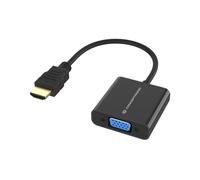Conceptronic Adattatore HDMI a VGA ABBY20B 1080p 60Hz 25 cm Nero