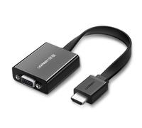 UGREEN Converter HDMI a VGA 25cm (Black)
