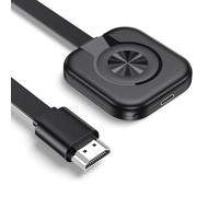 Adattatore HDMI Wireless,4K/1080P Dongle Miracast con WiFi 2.4G，Miracast Dongle Adattatore Display Mirroring per iOS, Android, Windows, Mac, TV, Monitor, Proiettore, Streaming Video Veloce