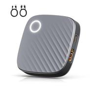 Adattatore HDMI Wireless 4K/5G, Dongle WiFi di Trasmissione dello Schermo 2026, Adattatore di Visualizzazione HiFi AirPlay per TV, con Miracast/AirPlay/DLNA per Android/OS/Mac*Book/Windows, 16"