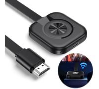Adattatore HDMI wireless 4K - Dongle WiFi per la duplicazione dello schermo, Miracast, DLNA e trasmissione AirPlay