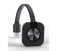 Adattatore HDMI Wireless 5G, Dongle Miracast 4K Ultra HD per iPhone/Android/PC/Mac, Ricevitore Display WiFi per TV/Proiettore, Supporta Airplay/DLNA, Streaming Senza Ritardi, Plug & Play