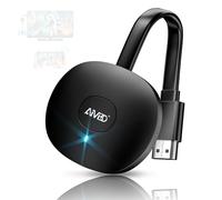Adattatore HDMI wireless, SOCLLLife HD dongle HDMI Wireless, Adattatore Display Miracast, Dongle WiFi Airplay per TV, Audio e Video da Tablet/Android/OS/Windows/Mac OS su PC/HDTV/Monitor/Proiettore